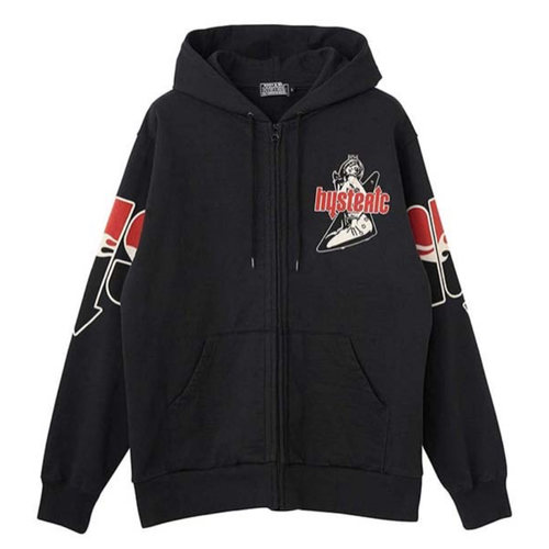hysteric glamour 歇斯底里 连帽卫衣 印花图案 男女同款
