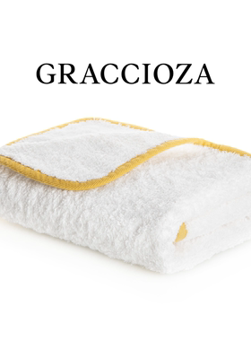 PORTOBELLO波多贝罗浴巾GRACCIOZA格傲雅长绒棉抗菌不掉毛