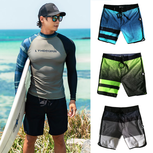 男士沙滩裤宽松短裤夏速干泳裤