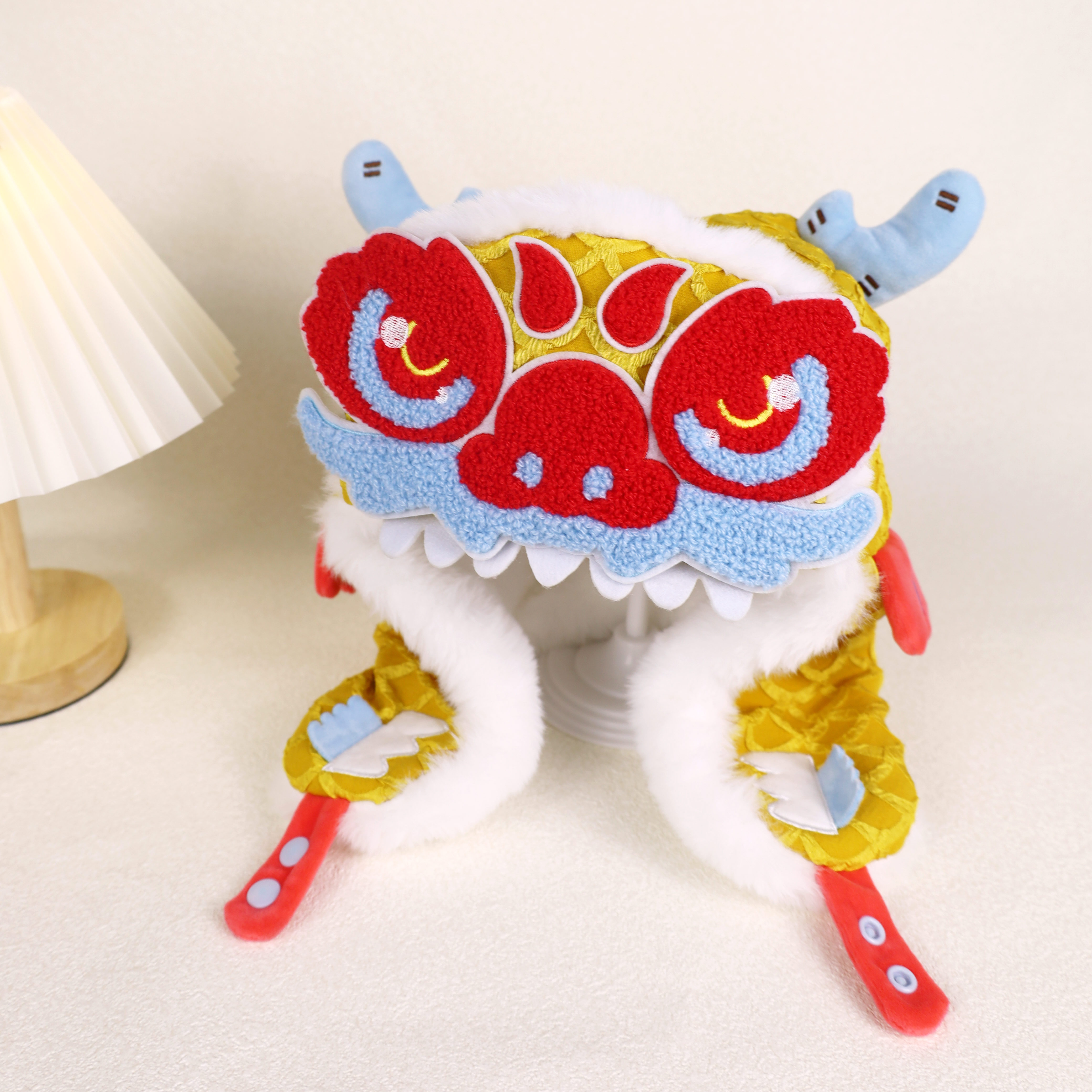 虎嗷喵雷锋帽出游原创男女通用