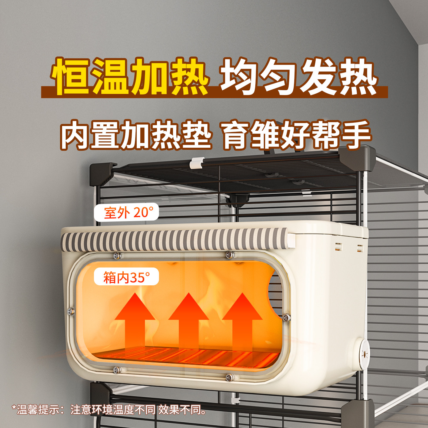 鹦鹉繁殖箱玄凤虎皮牡丹专用保暖小鸟窝可视珍珠鸟类用品鸟巢配件
