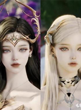 秒发拍1发2【宿】永恒之塔2捏脸清甜 Aion2 天族魔族女数据台服