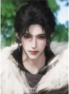 很权威的一张脸 燕云十六声端游手游通用男捏脸 全门派通用