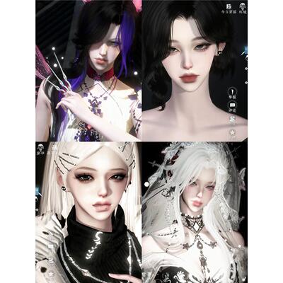 发6 御姐 第168集 尤娜 哦 Villain反派 逆水寒手游捏脸女通用