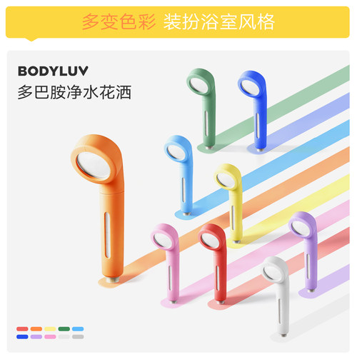 Bodyluv多巴胺净水花洒增压套装
