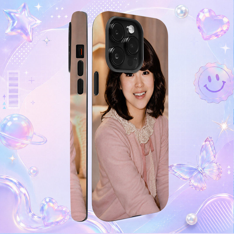 昭和日本偶像歌手松田聖子Seiko Matsuda粉色蕾丝写真适用于苹果三星华为小米手机壳防摔保护套镜头全包