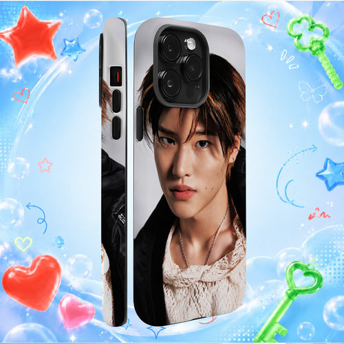 韩流男团明星Sohee潮流时尚iPhone手机壳防摔小众创意硅胶软壳苹果手机壳高级感网红同款情侣壳超薄时尚硬壳