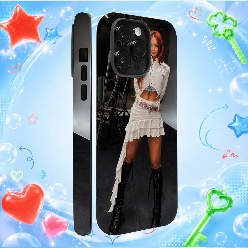 starHyolyn韩国女歌手孝琳写真潮流小众高级感苹果手机壳防摔iPhone手机壳创意潮牌情侣款超薄全包软壳时尚