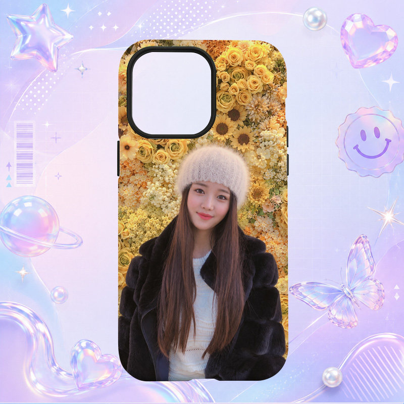 Jiyul清新人物时尚写真适用手机保护套/壳