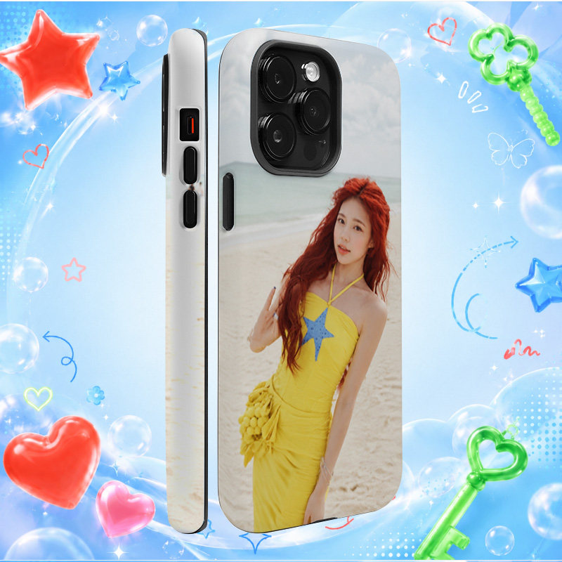 韩国流行乐坛性感天后李孝利红发造型潮流网红iPhone15/14/13promax手机壳防摔时尚硅胶软壳苹果手机壳小众