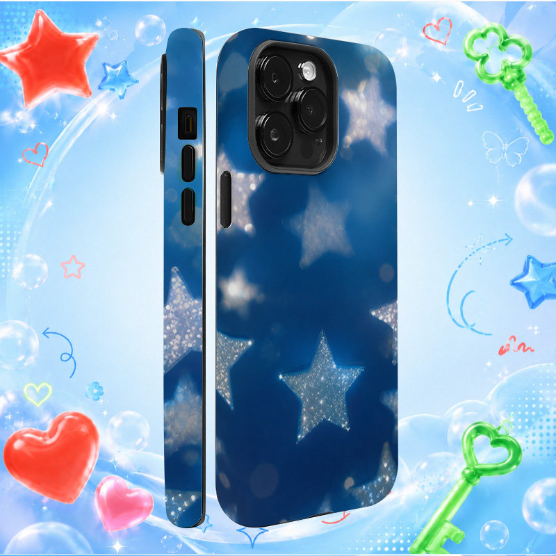 韩流女团f(x)郑秀晶Krystal星星图案简约小众苹果手机壳防摔时尚硅胶软壳iPhone手机壳防摔手机壳小众手机壳