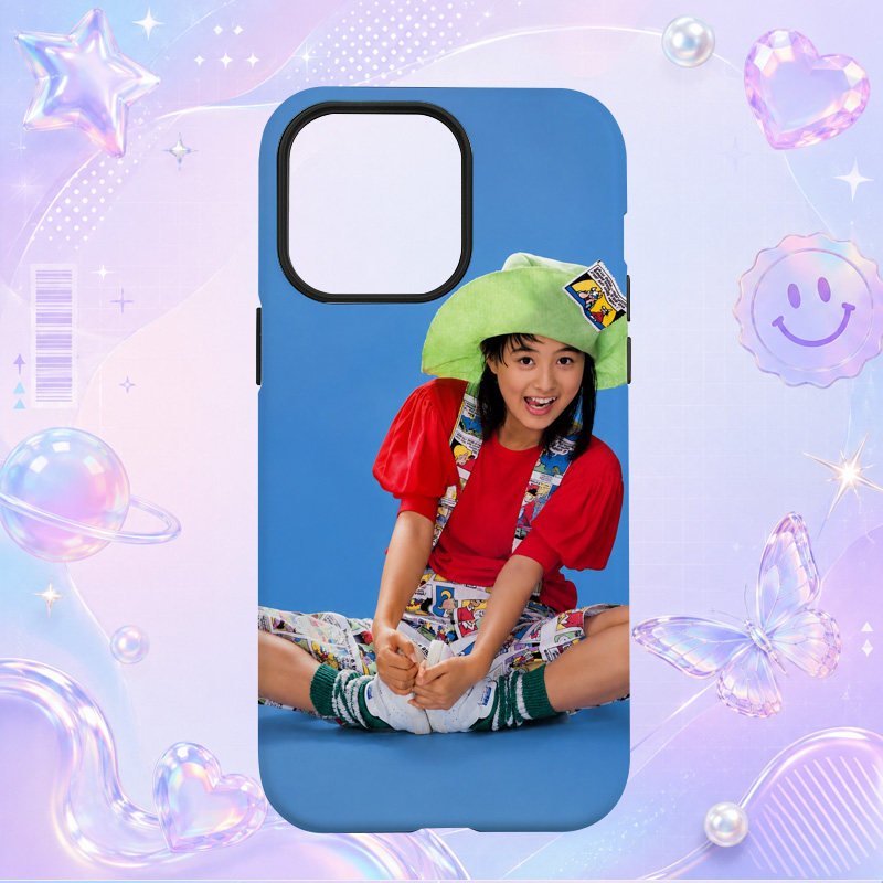 昭和日本偶像渡边美奈代Minayo Watanabe红色服饰绿帽写真适用于苹果三星华为小米手机壳防摔保护套镜头全包