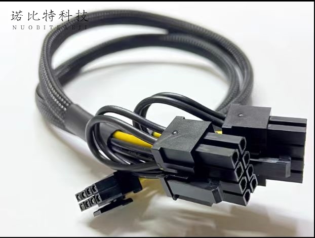 浪潮NF5280 M6/R6服务器mini8P转显卡GPU电源线3090 A100 A40 K80