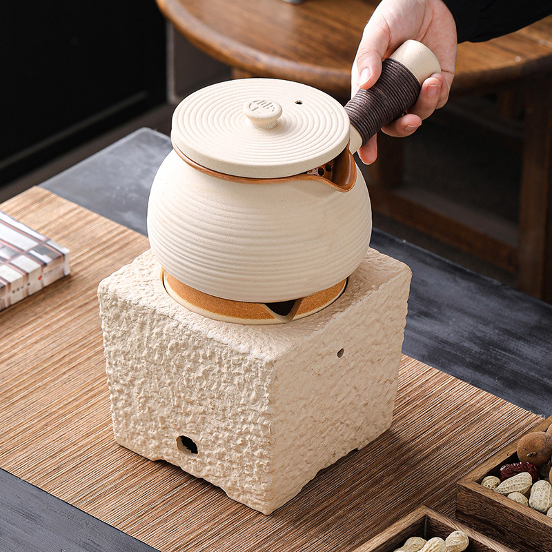 罐罐茶煮茶器烤奶茶罐新款炭炉家用室内陶瓷围炉煮茶壶套装奶茶壶,餐饮具,煮茶炉,淘宝优惠券,粉丝福利购,淘宝优惠卷