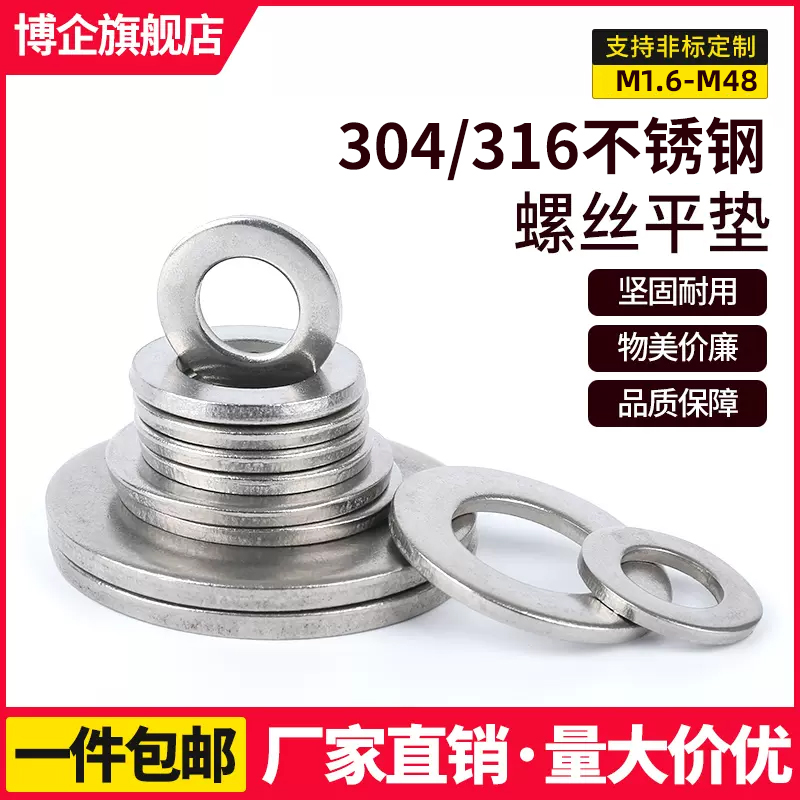 平垫片金属圆形介子加厚垫圈螺丝