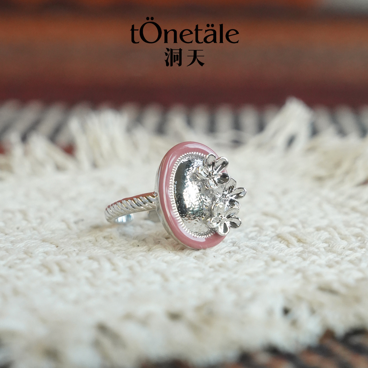 TONE&TALEHesper珐琅女轻奢戒指图片