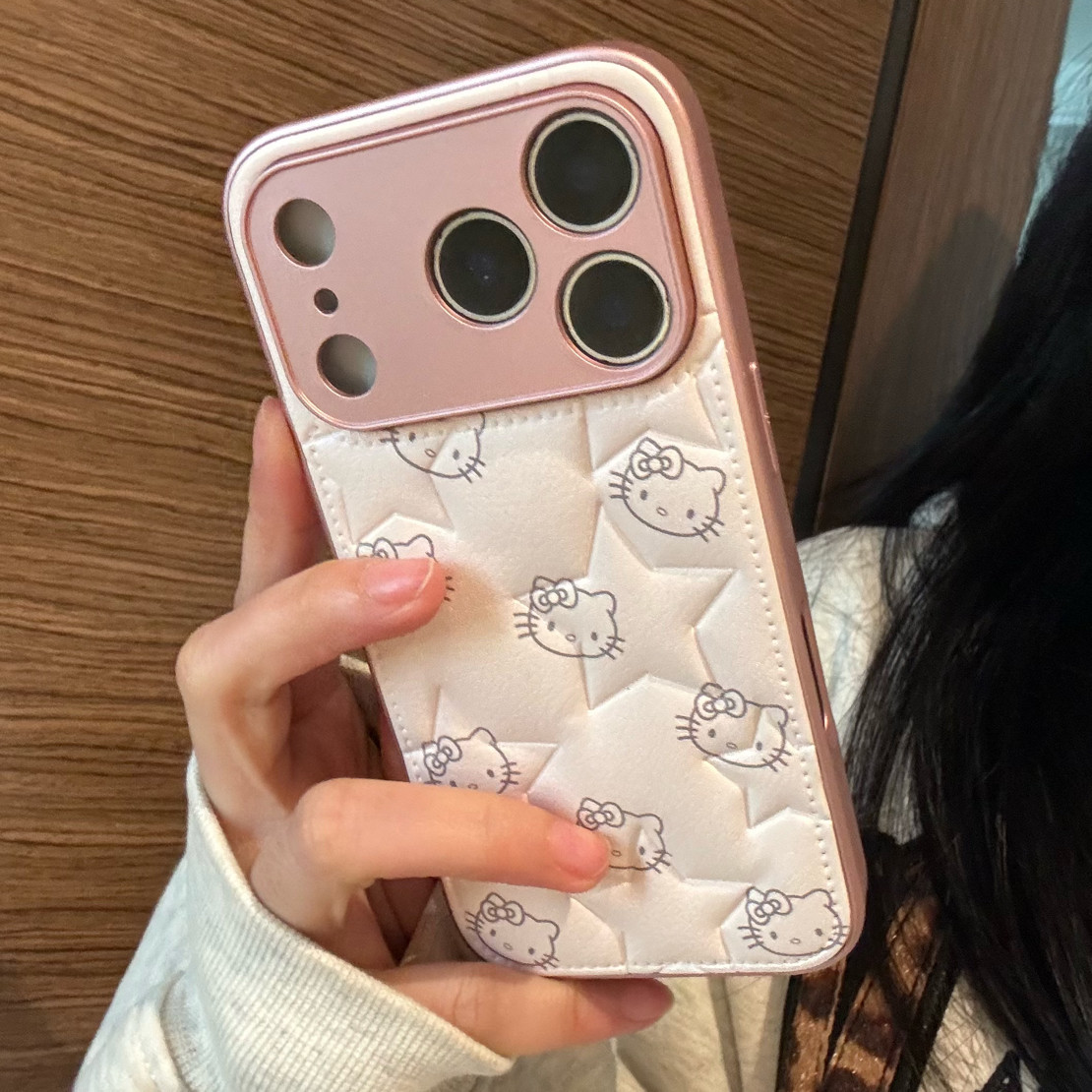 星星气垫ins简约线条kt头适用iPhone17promax手机壳苹果16pro高级感爆款15防摔13可爱14卡通12少女心11保护套,3C数码配件,手机保护套/壳,淘宝优惠券,粉丝福利购,淘宝优惠卷