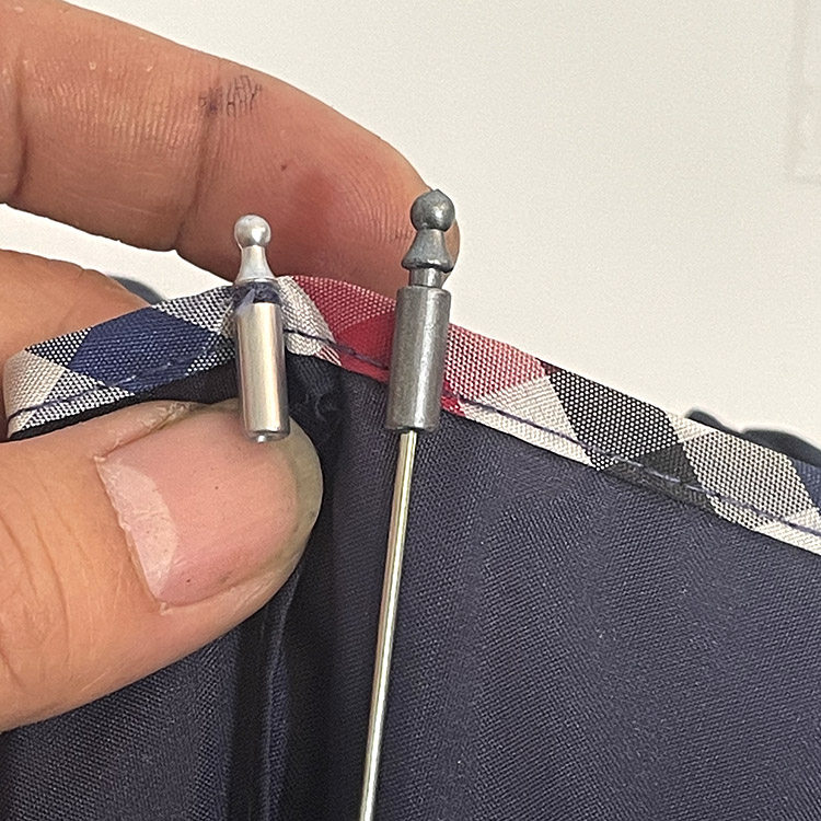 伞配件件大全伞太阳 雨伞尾尾自零动珠伞珠hrkon_16子遮阳伞