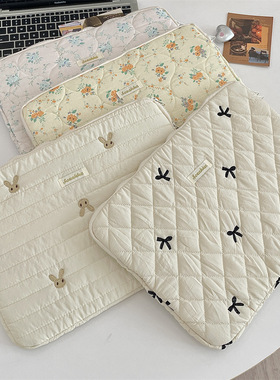 新款几何卡通11寸ipad平板电脑内胆包14寸笔记本收纳包15寸电脑包