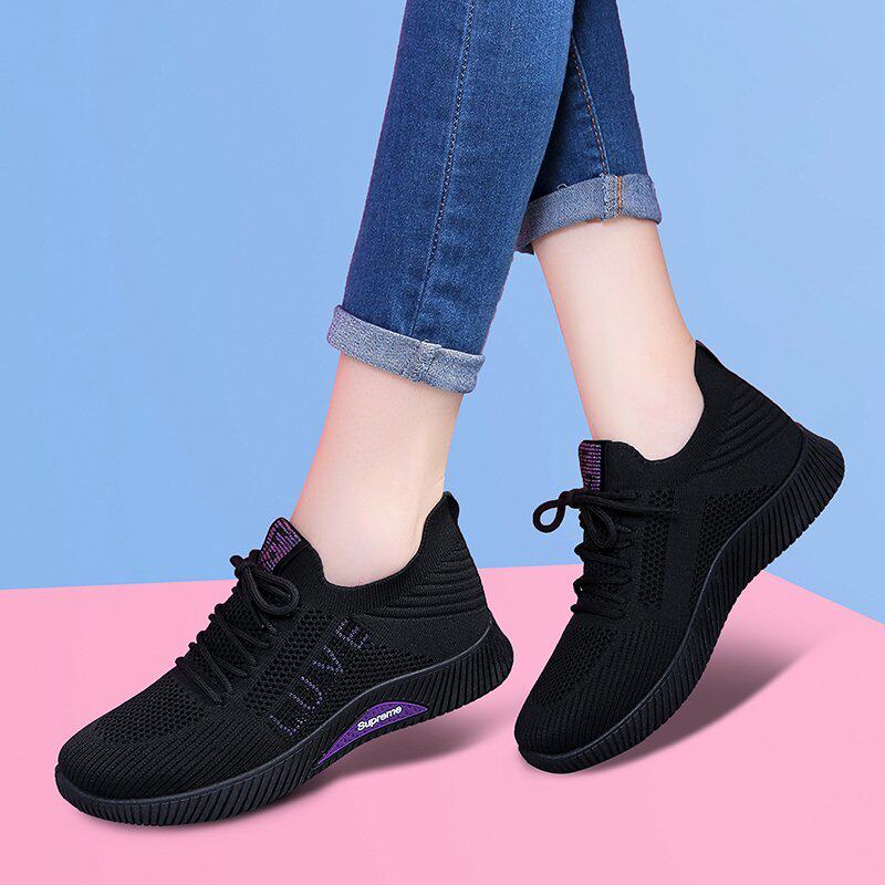 WOMENS LABOR PROTECTION SHOES STEEL TOE LADIES LIGHTWEIGHT BREATHABLE AND COMFORTABLE IN SUMMER NEW WORK BELT STEEL PLATE ANTI-SMASHING TOE TOE IN ALL SEASONS