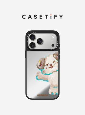 CASETiFY SLOWCOASTER小狗狗 适用于苹果iPhone17ProMax/17Pro/Air/16ProMax/16Pro/15ProMax镜面防摔手机壳