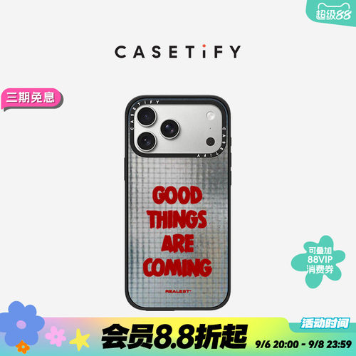 CASETiFY Realest Intentions系列 好运将至 适用于苹果iPhone17ProMax/17Pro/16ProMax/16Pro手机壳