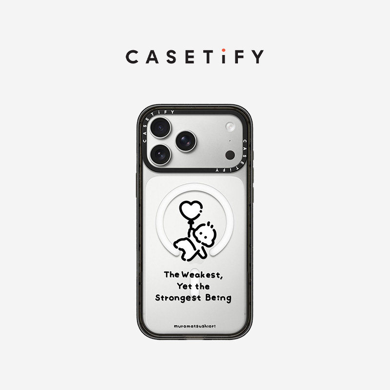 CASETiFY muramatsu shiori系列 最弱小的也是最强大的存在 适用于苹果iPhone17ProMax/17Pro/16ProMax手机壳