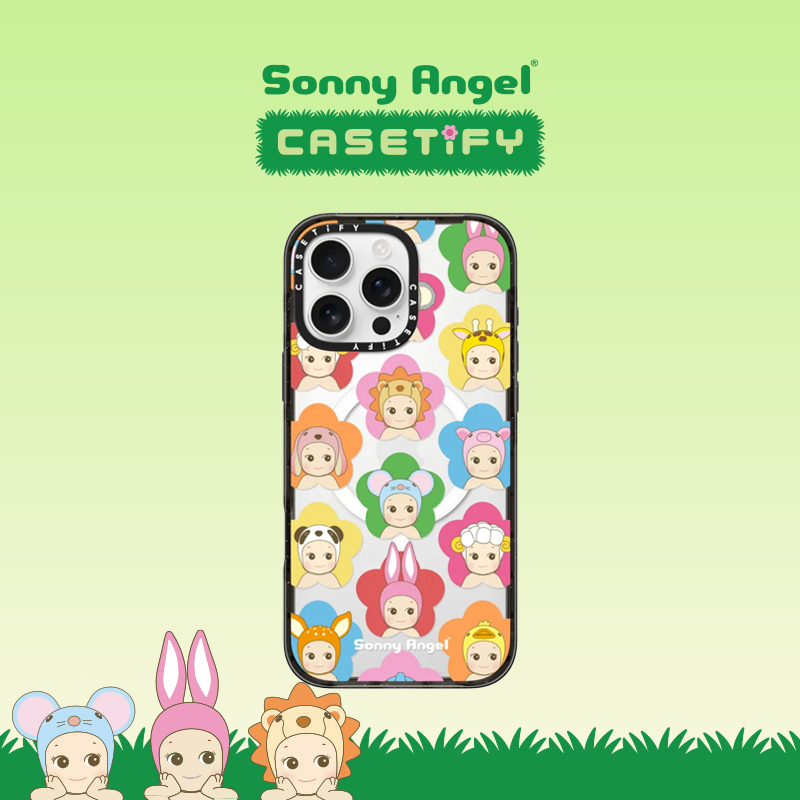 Sonny Angel x CASETiFY 联名 野趣乐园系列 花束 适用于iPhone16ProMax/16Pro/iPhone15ProMax手机壳