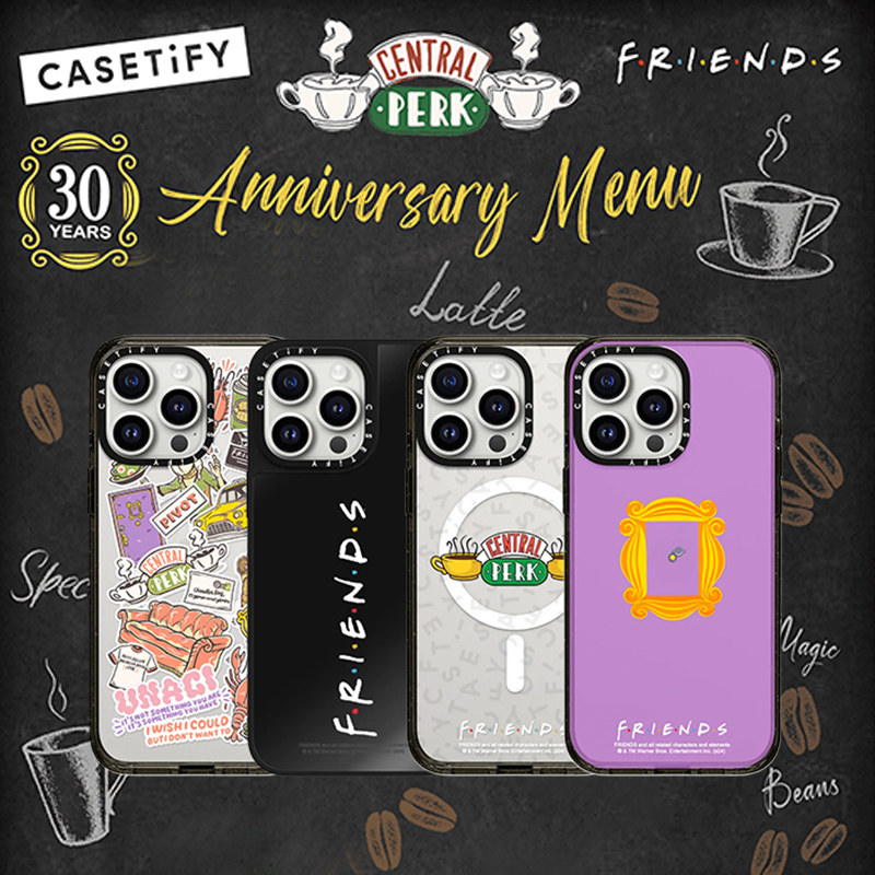 老友记 x CASETiFY 联名 FRIENDS 适用于iPhone15ProMax/14Pro手机壳