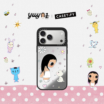 CASETiFY 角闪石族族长 yuy玉系列 对视的瞬间 适用于苹果iPhone17ProMax/17Pro/16ProMax/16Pro镜面手机壳