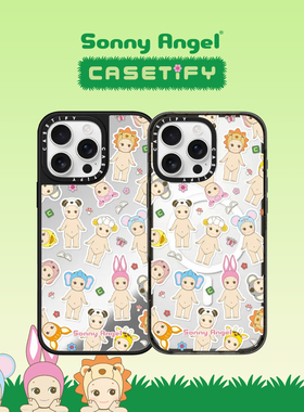 Sonny Angel x CASETiFY 联名 野趣乐园系列 贴纸 适用于iPhone16ProMax/16Pro/iPhone15ProMax镜面手机壳