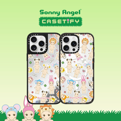 Sonny Angel x CASETiFY 联名 野趣乐园系列 贴纸 适用于iPhone16ProMax/16Pro/iPhone15ProMax镜面手机壳