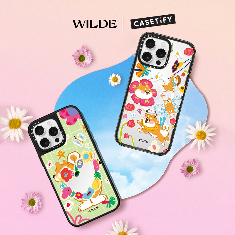 CASETiFY 王尔德系列 浪漫爱意 适用于iPhone16ProMax/16Pro/15ProMax/14ProMax/HUAWEI华为Mate 60/磁吸支架