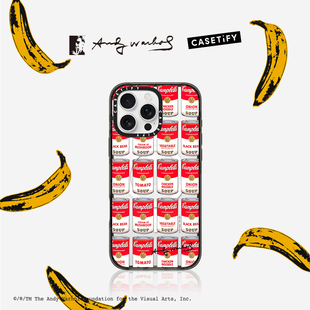 CASETiFY 联名 Campbell贴纸 Andy 16Pro 适用于iPhone16ProMax 15ProMax手机壳 Warhol