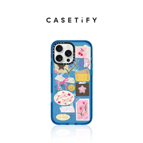CASETiFY 涂鸦贴纸系列 Eggsdoodz 适用于iPhone16ProMax/16Pro/15ProMax/14ProMax手机壳