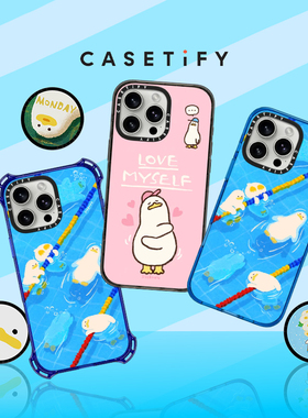 CASETiFY SSEBONG鸭鸭 系列 适用于iPhone16ProMax/16Pro/15ProMax/14ProMax手机壳/手机磁吸支架