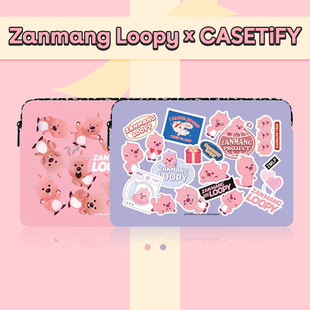 CASETiFY联名 Loopy Zanmang Loopy手提电脑笔记本保护套内胆包