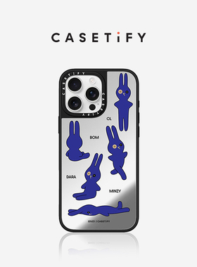 2NE1 x CASETiFY 联名 T'AMT'AMI贴纸手机壳 适用于iPhone16ProMax/16Pro/iPhone15ProMax手机壳