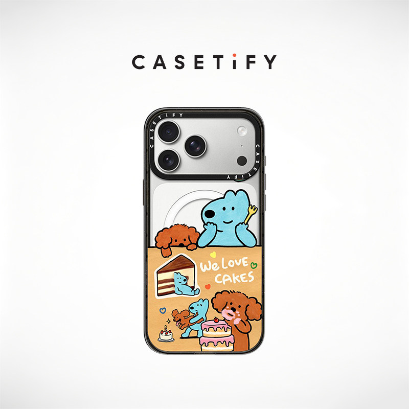 CASETiFY 我们喜欢蛋糕 MagSafe兼容 适用于苹果iPhone18ProMax/18Pro/17ProMax/17Pro手机壳图片