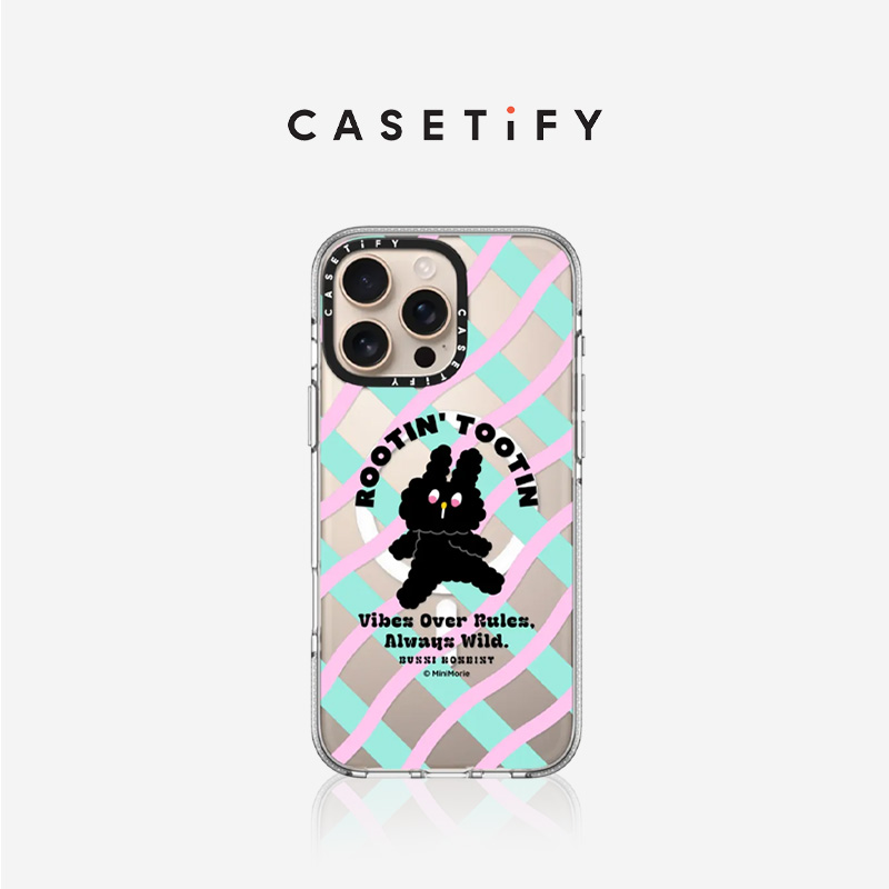 CASETiFY Bunni Konbiny系列 活力满满 适用于iPhone16ProMax/16Pro/15ProMax/15Pro手机壳