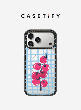 CASETiFY Pink Light Studio系列 西红柿 适用于苹果iPhone17ProMax/17Pro/16ProMax/16Pro手机壳