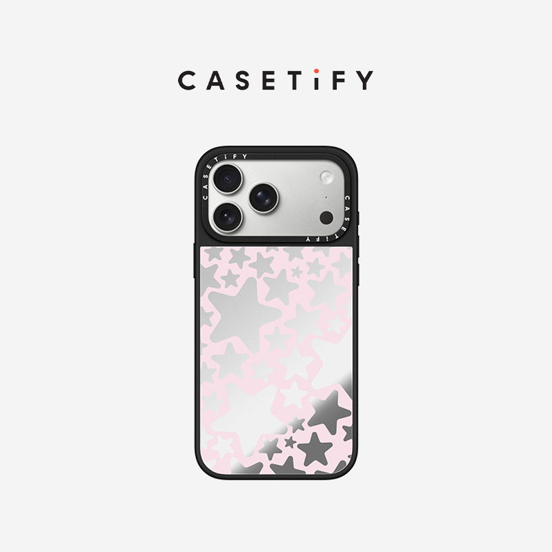 CASETiFY Cloud系列 糖果星星 适用于苹果iPhone17ProMax/17Pro/16ProMax/16Pro镜面手机壳