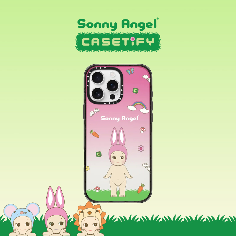 Sonny Angel x CASETiFY 联名 野趣乐园系列 兔子 适用于iPhone16ProMax/16Pro/iPhone15ProMax手机壳
