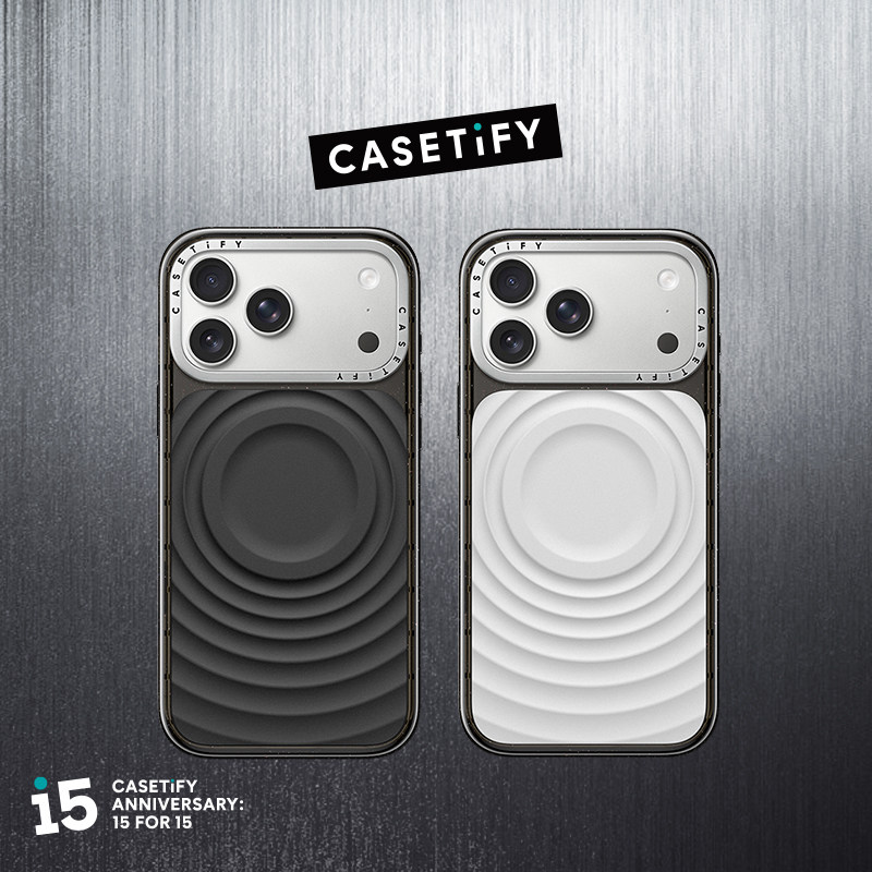 CASETiFY CHROMATIC: FORMS 金属波漾手机壳 MagSafe 适用苹果iPhone18ProMax/18Pro/17ProMax/17Pro手机壳图片