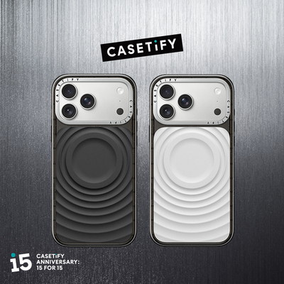 CASETiFY CHROMATIC: FORMS 金属波漾手机壳 MagSafe 适用苹果iPhone18ProMax/18Pro/17ProMax/17Pro手机壳