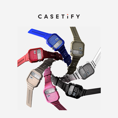 CASETiFY The RECASETiFY Bounce Odyssey Band 极强一体式表带 适用于Apple Watch表带