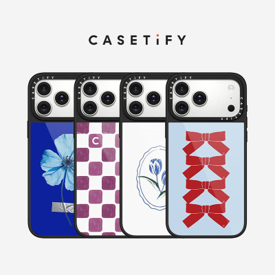 CASETiFY 晶釉手机壳 MagSafe兼容 可爱/猫猫/小兔/蝴蝶结 适用于苹果iPhone17ProMax/17Pro/16ProMax手机壳