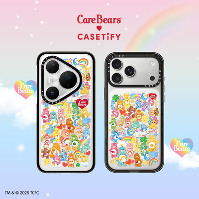 Care Bears x CASETiFY 爱心熊联名系列 贴纸 适用于苹果iPhone17ProMax/17Pro/16ProMax华为p80系列手机壳