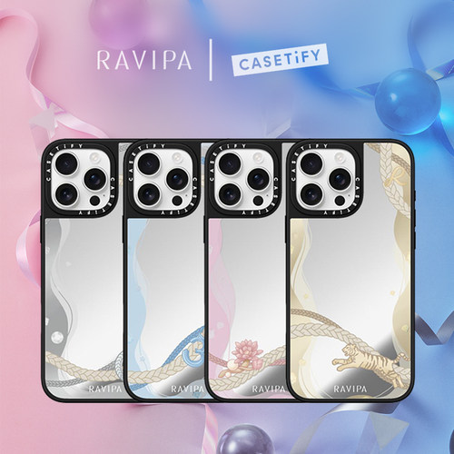 Ravipa | CASETiFY 联名 吉运/成功/爱/明睿 手机壳 适用于iPhone16ProMax/16Pro/15ProMax手机壳