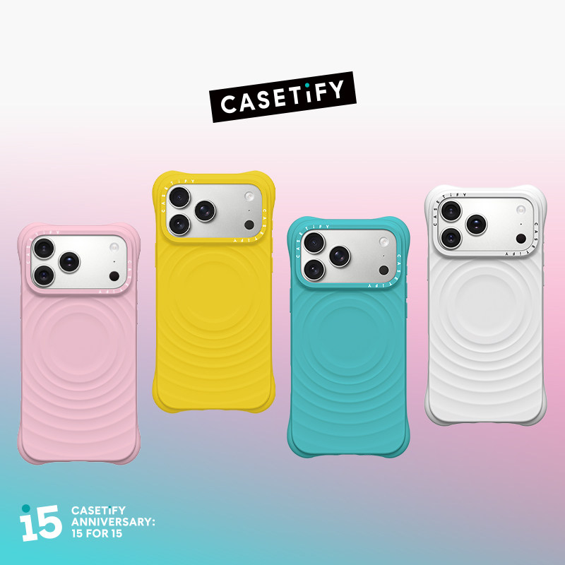 CASETiFY纯色波漾壳MagSafe兼容图片